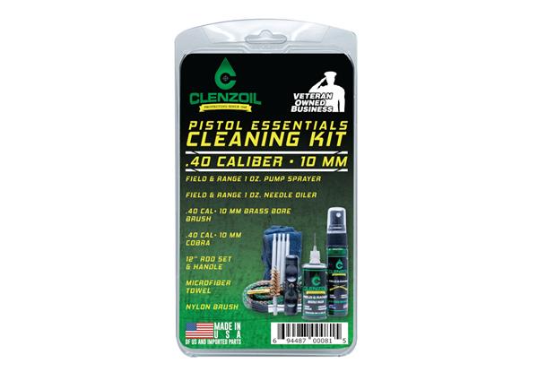 Clenzoil Pistol Essentials Cleaning Kit - .40 Caliber / 10 mm