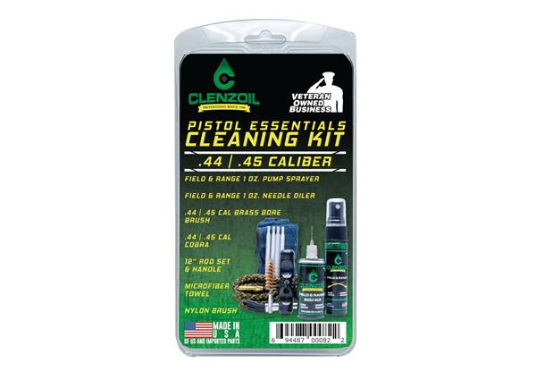 Clenzoil Pistol Essentials Cleaning Kit - .44/.45 Caliber
