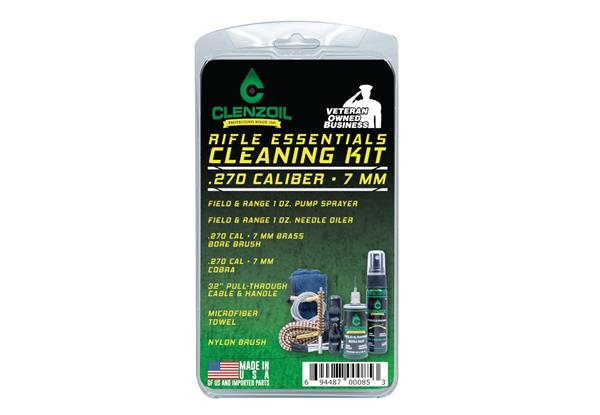 Clenzoil Rifle Essentials Cleaning Kit - .270 Caliber / 7 mm