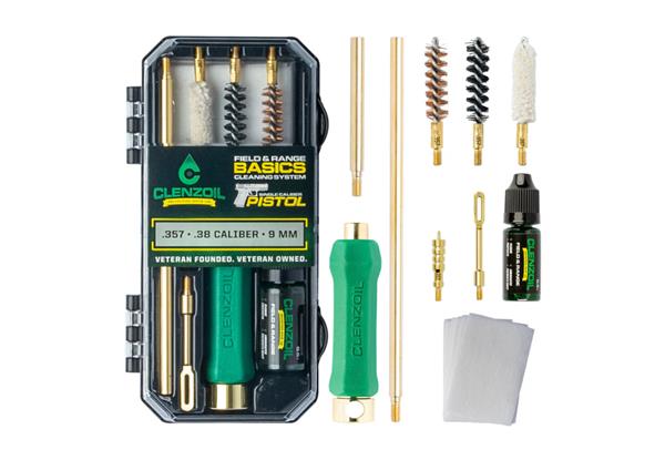 Clenzoil Pistol Basics Single-Caliber Cleaning Kit - .357/.38 Caliber / 9 mm