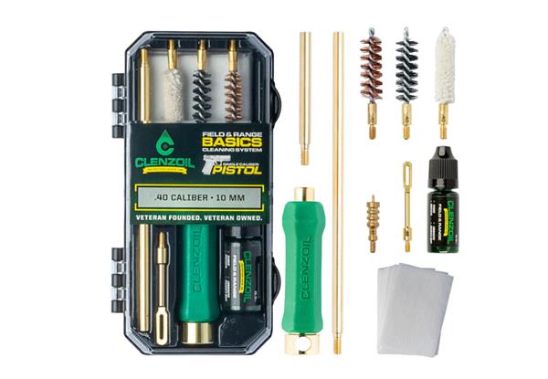 Clenzoil Pistol Basics Single-Caliber Cleaning Kit - .40 Caliber / 10 mm
