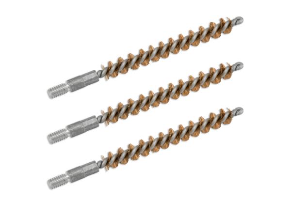 Bore Tech BRONZE RIFLE BORE BRUSH .243 Cal & 6MM (3PK)