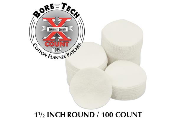 Bore Tech PATCH 1 1/2" ROUND - 100/BAG