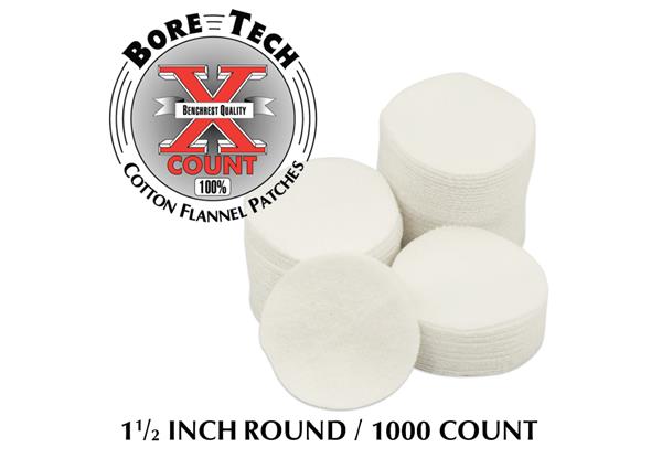 Bore Tech PATCH 1 1/2" ROUND - 1000/BAG