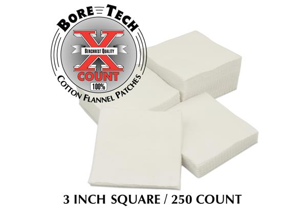 Bore Tech PATCH 3" SQUARE - 250/BAG