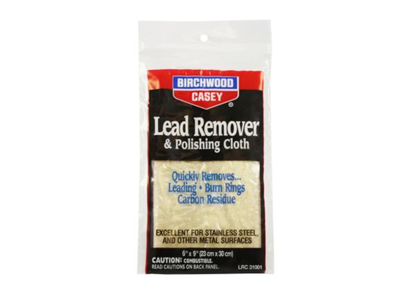 Birchwood Casey Lead Remover and Polishing Cloth 6"x9"