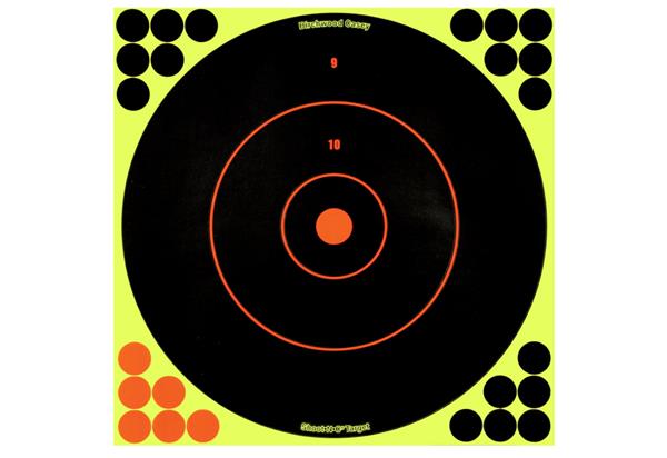 Birchwood Casey Shoot N C 12" Bull's-Eye Target - 12 Targets