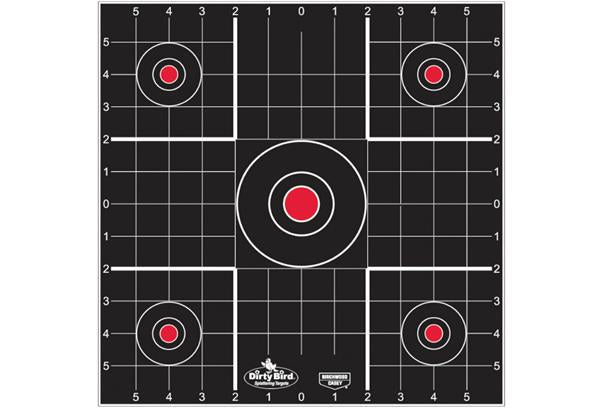 Birchwood Casey Dirty Bird 12" Sight-In Target - 12 Targets