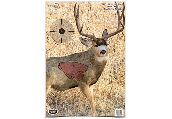 Birchwood Casey Pregame 16.5" x 24" Mule Deer Target - 3 Targets