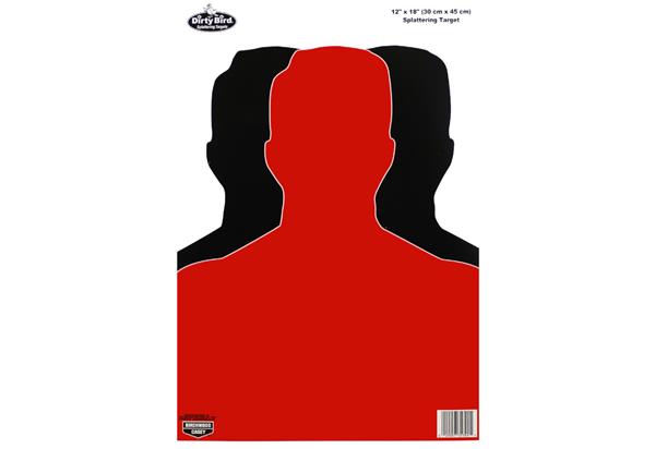 Birchwood Casey Dirty Bird 12" x 18" Silhouette III Target - 8 Targets