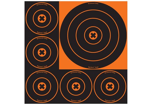 Birchwood Casey Big Burst 8" and 4" Bull's-Eye Target