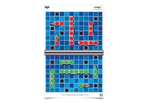 Birchwood Casey Eze-Scorer 23" x 35" Battle at Sea Paper Target - 5