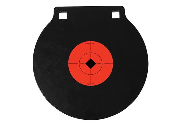 Birchwood Casey World of Targets 8" Double Hole AR500 Gong Target