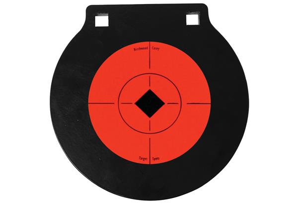 Birchwood Casey World of Targets 6" Double Hole Steel Gong Target