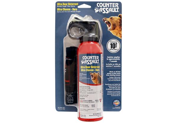 Adventure Ready Brands Counter Assault Bear Spray 8.1 oz (230 grams) with Holster - Canada