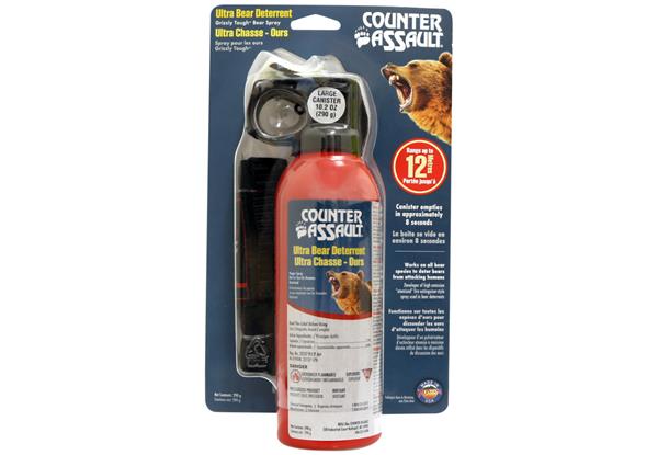 Adventure Ready Brands Counter Assault Bear Spray 10.2 oz (290 grams) with Holster - Canada
