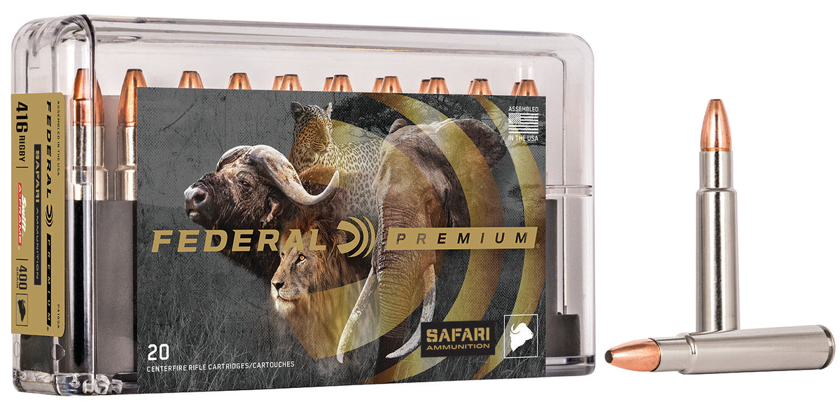 Federal Premium Safari Swift A-Frame 416 Rigby 400gr - 20 Rounds