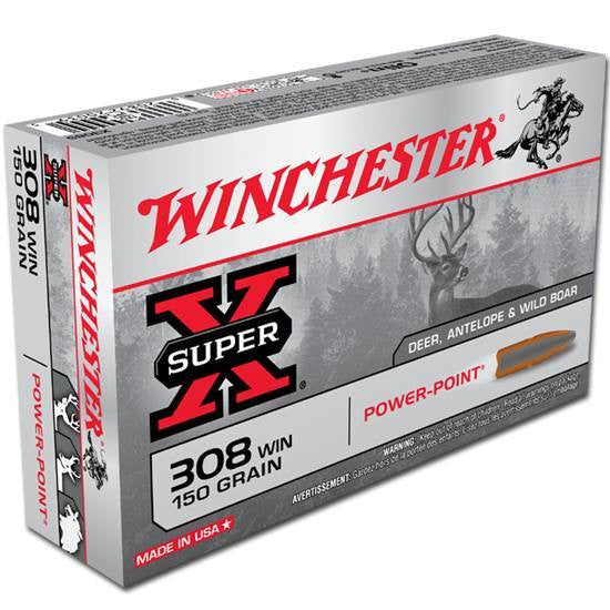 308 Winchester 150 Grs. gr. Super-X-High Falls Outfitters