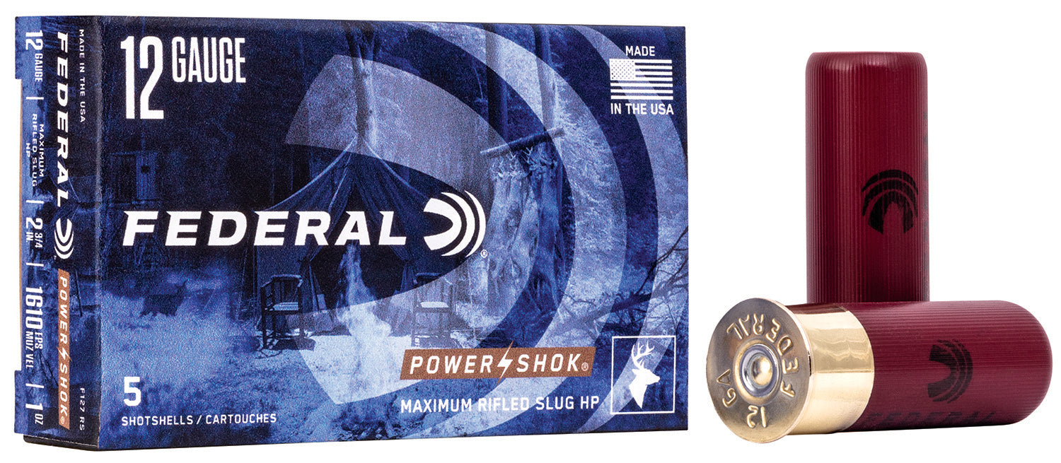 Federal 12 Gauge 2-3/4" 1 Oz. Rifled Slug