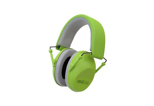 ISOtunes JUNIOR DEFENDER Passive Earmuffs Green