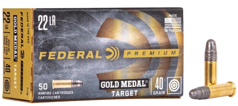 Federal 22 LR Target Per/box