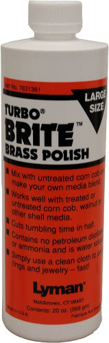 Turbo Brite Brass Polish 20 Oz.