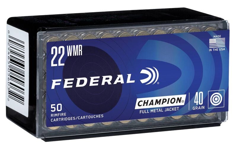Federal 22 Win Mag 40GR FMJ