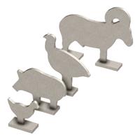Birchwood Casey Silhouette Knock Over Targets - 4 Pack