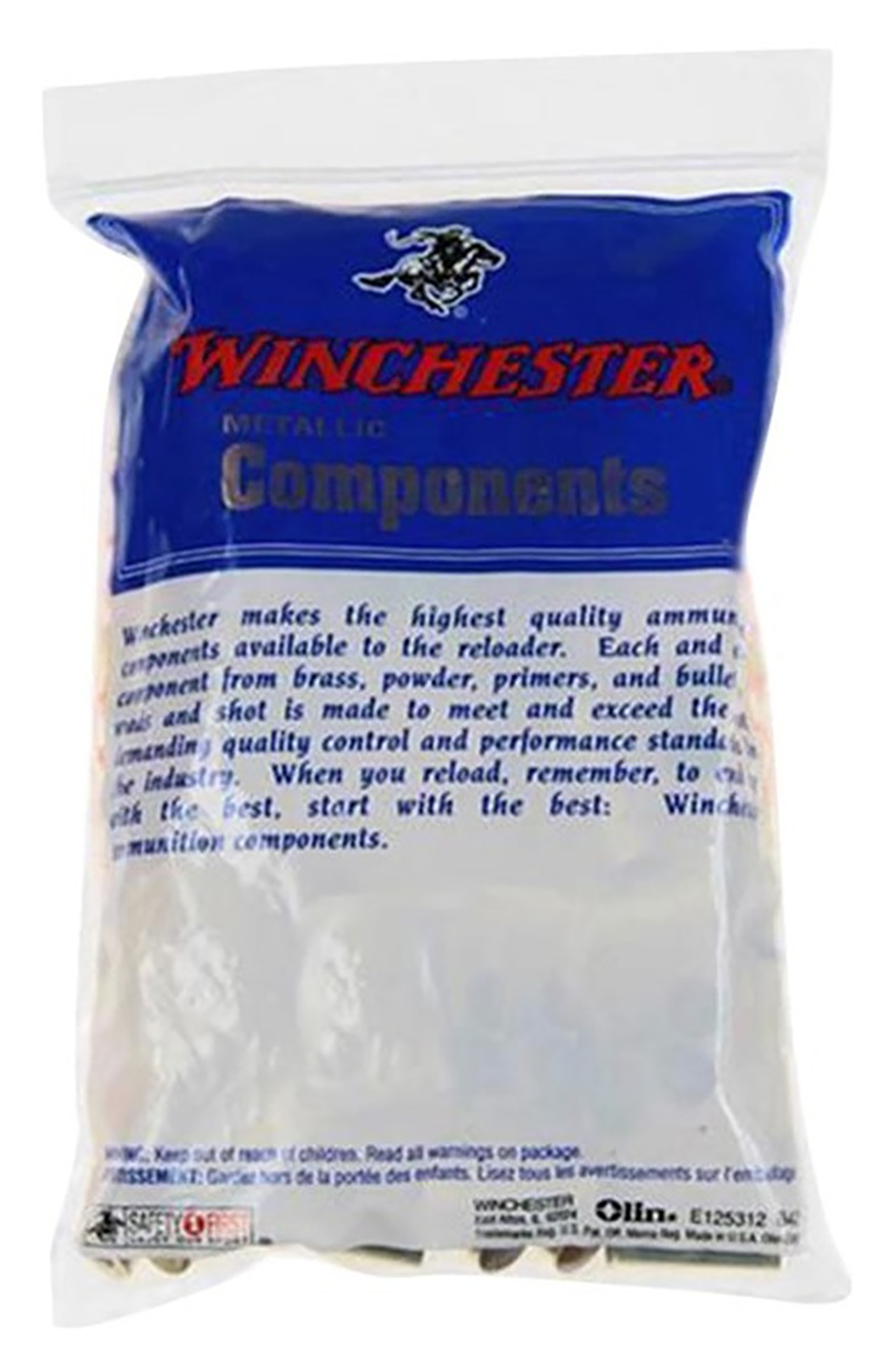 Winchester .224 55gr Full Metal Jacket Boat Tail Bullets - 500 Count