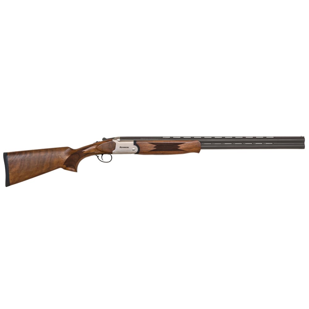 Mossberg Silver Reserve Field 12 Gauge 28" Walnut / Satin Silver & Matte Bl