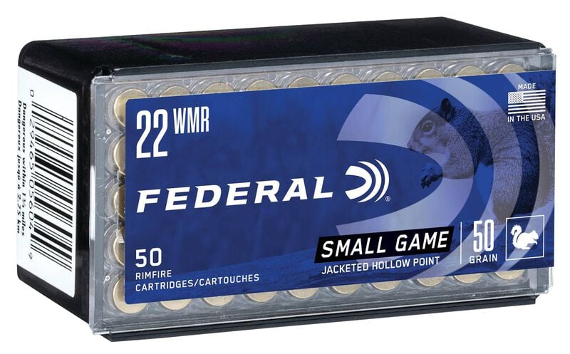Federal 22 Win Mag 50GR JHP