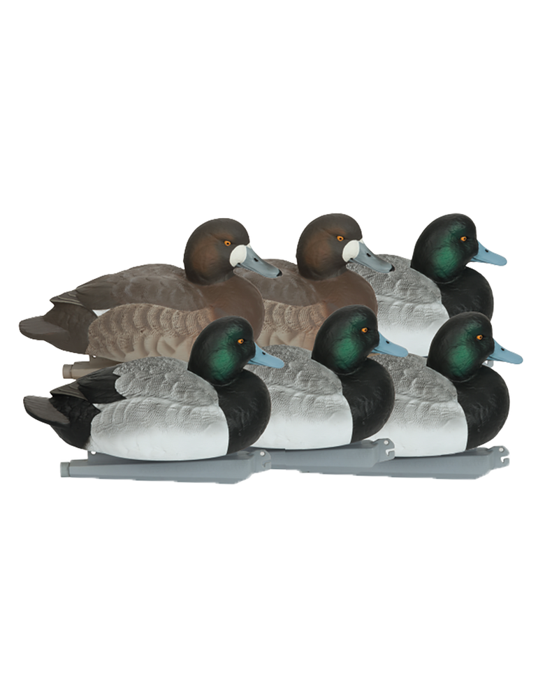GHG Pro-Grade Foam Filled Bluebill Decoys - 6 Pack