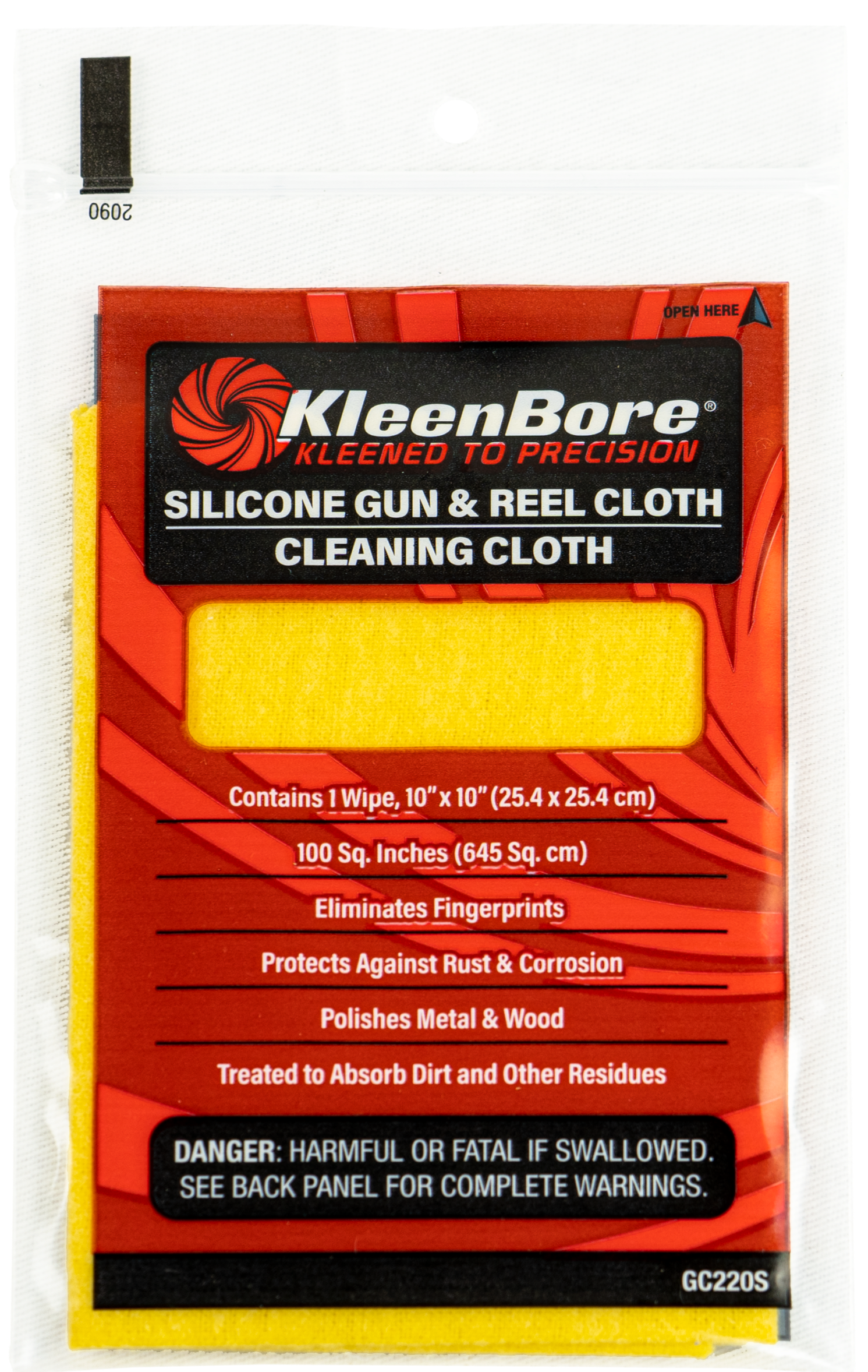 KleenBore Silicone Gun & Reel Cloth – 10" x 10"