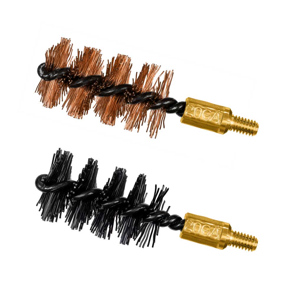 Otis 20 Gauge Bore Brush Combo Nylon & Bronze, 2 Pack product image