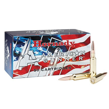HORNADY- AMERICAN GUNNER 6.5 CREEDMOOR 140 GR BTHP