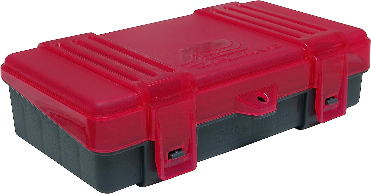 Plano 50-Round Handgun Ammo Case – 10mm / .45 ACP