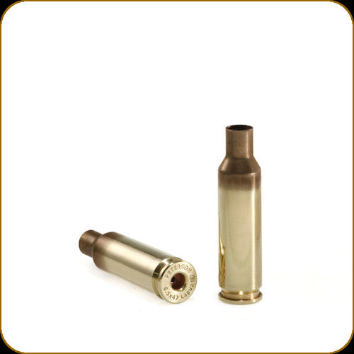 Peterson Cartridge 6.5x47 Lapua SRP Match-Grade Unprimed Brass - 50 Count