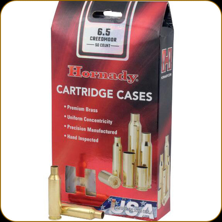 Hornady 6.5 CREEDMOOR UNPRIMED BRASS PER/50
