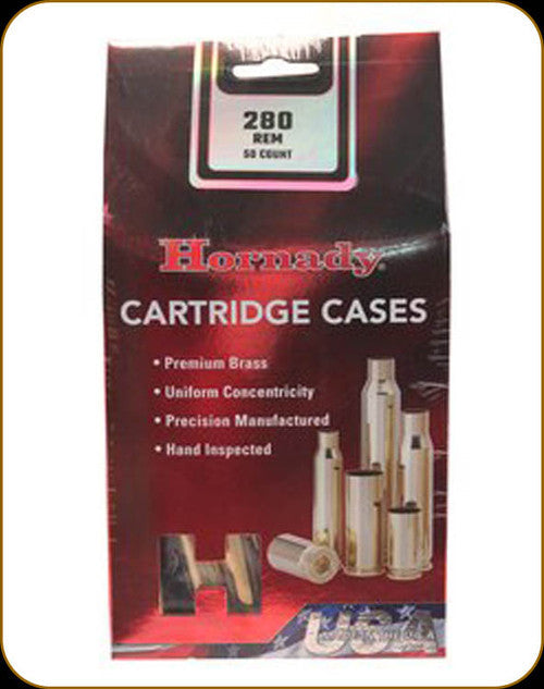 Hornady 280 REM UNPRIMED BRASS PER/50