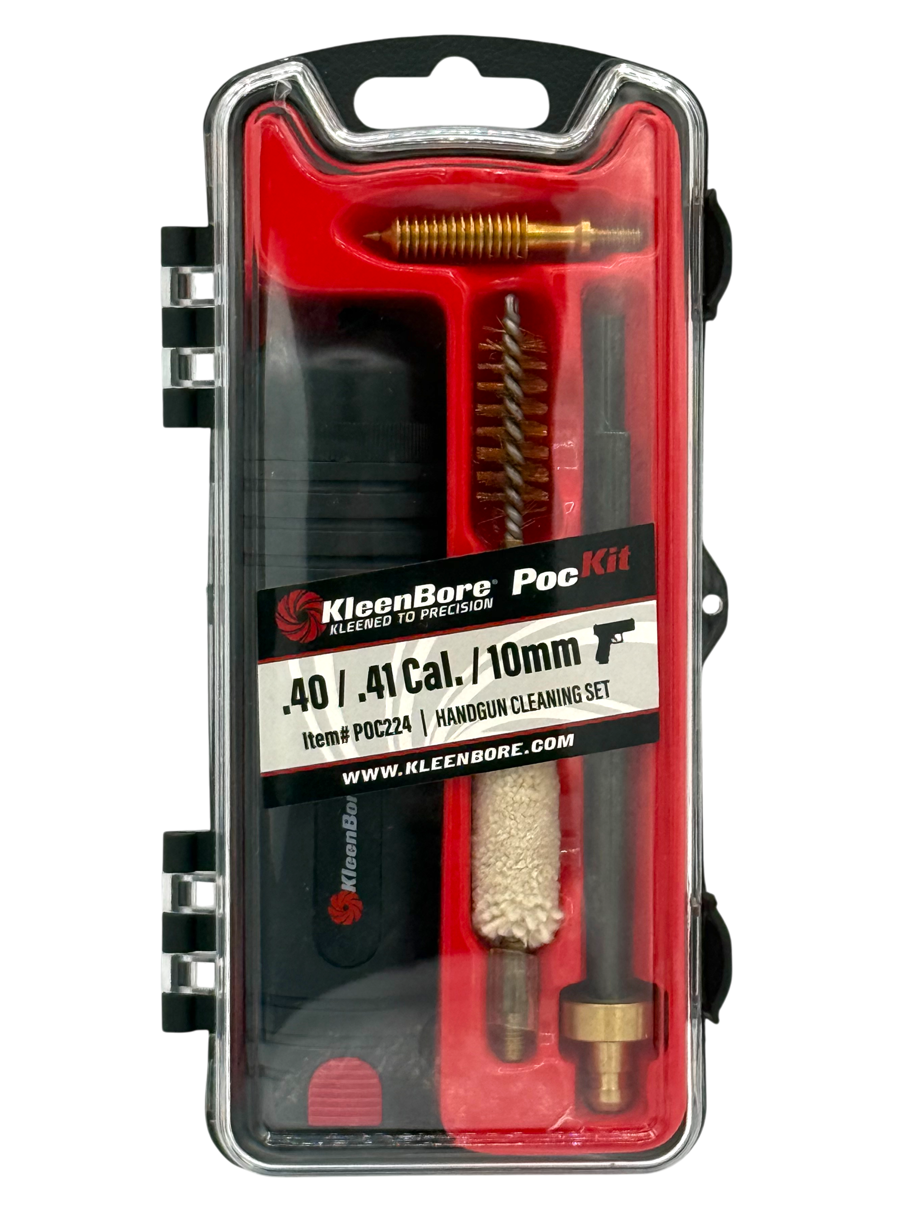 KleenBore PocKit .40/.41/10mm Handgun Cleaning Set