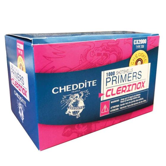 Cheddite CX2000 #209 Shotshell Primers - 1000 Pack
