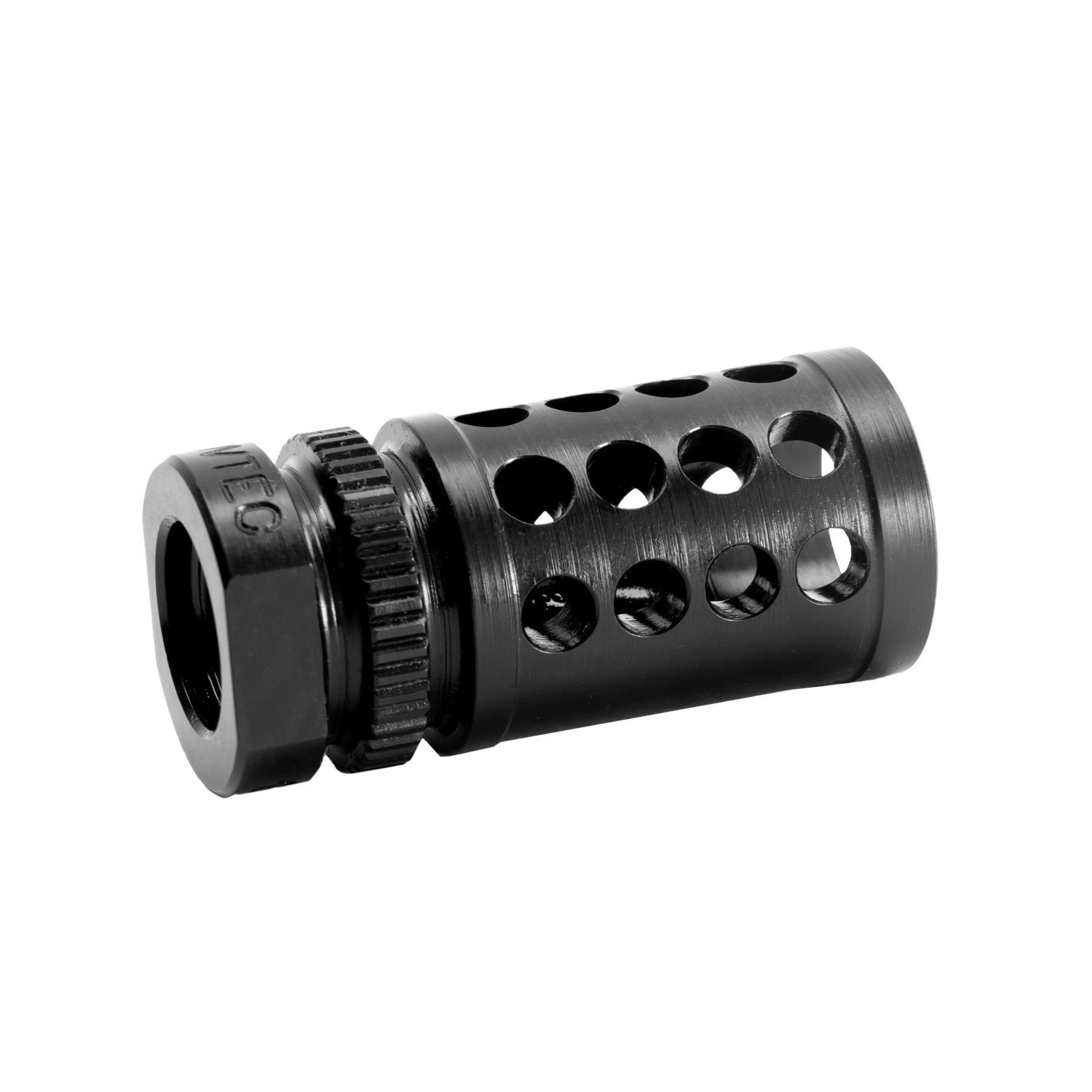GrovTec G-Nite 9mm 1/2x28 Flash Hider - Black Nitride