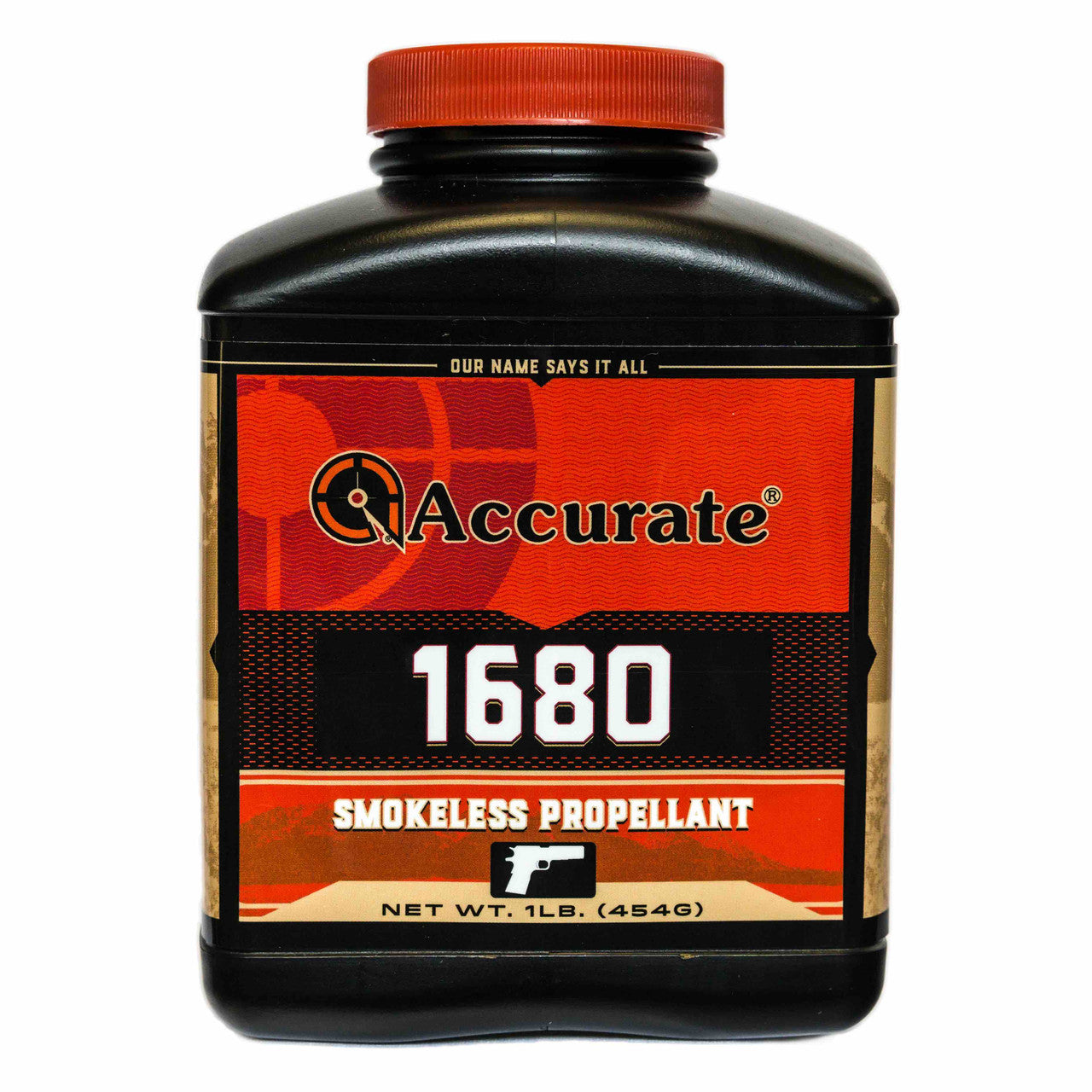 Accurate 1680 smokeless rifle powder 1 lb container
