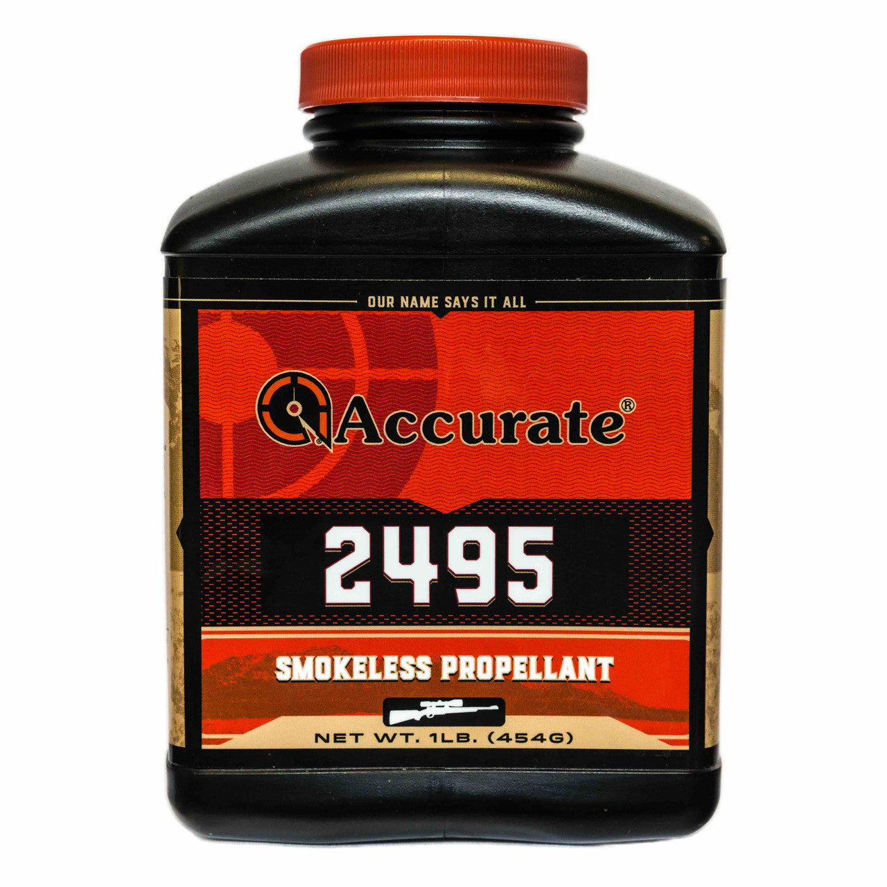 Accurate 2495 smokeless rifle powder 1 lb container