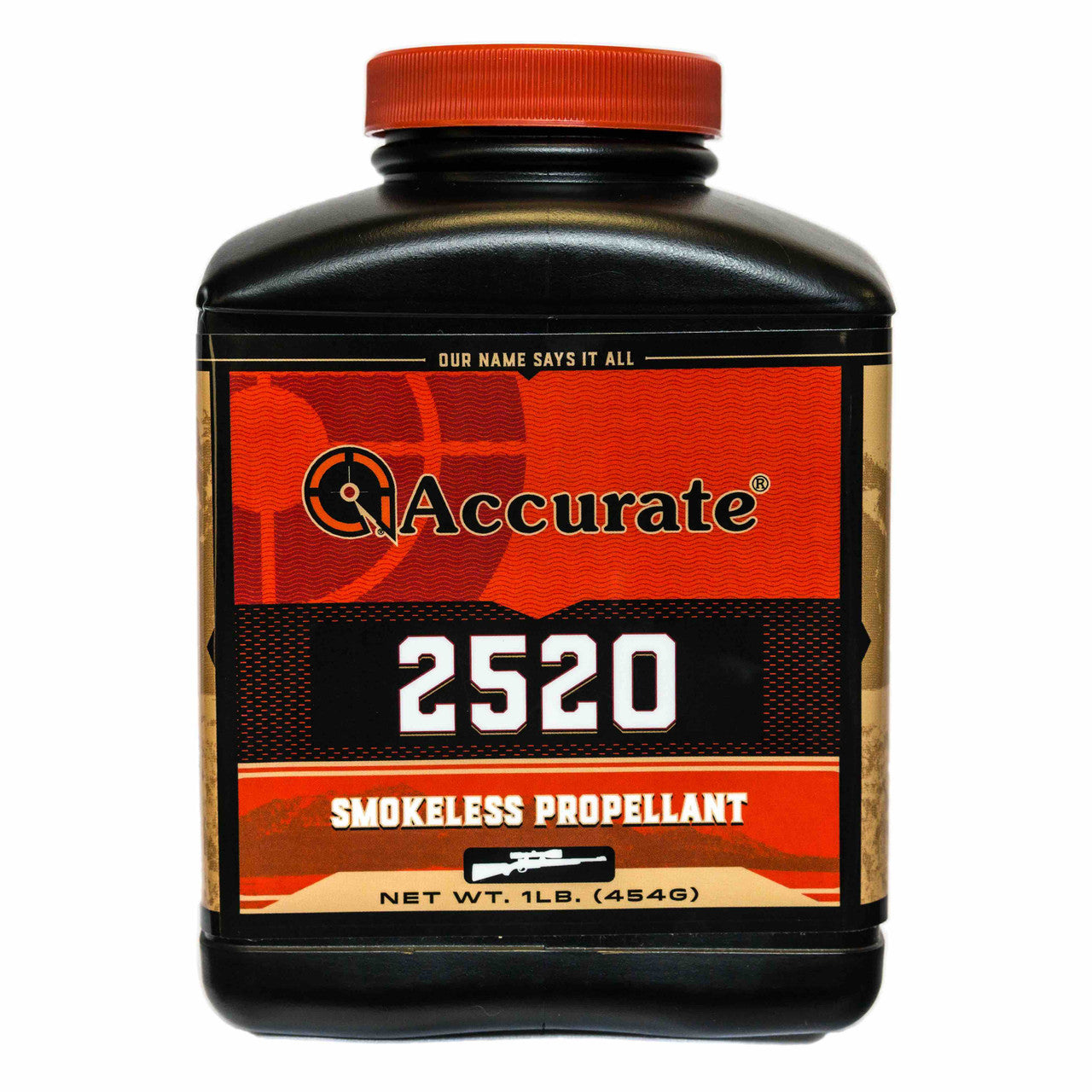 Accurate 2520 smokeless rifle powder 1 lb container