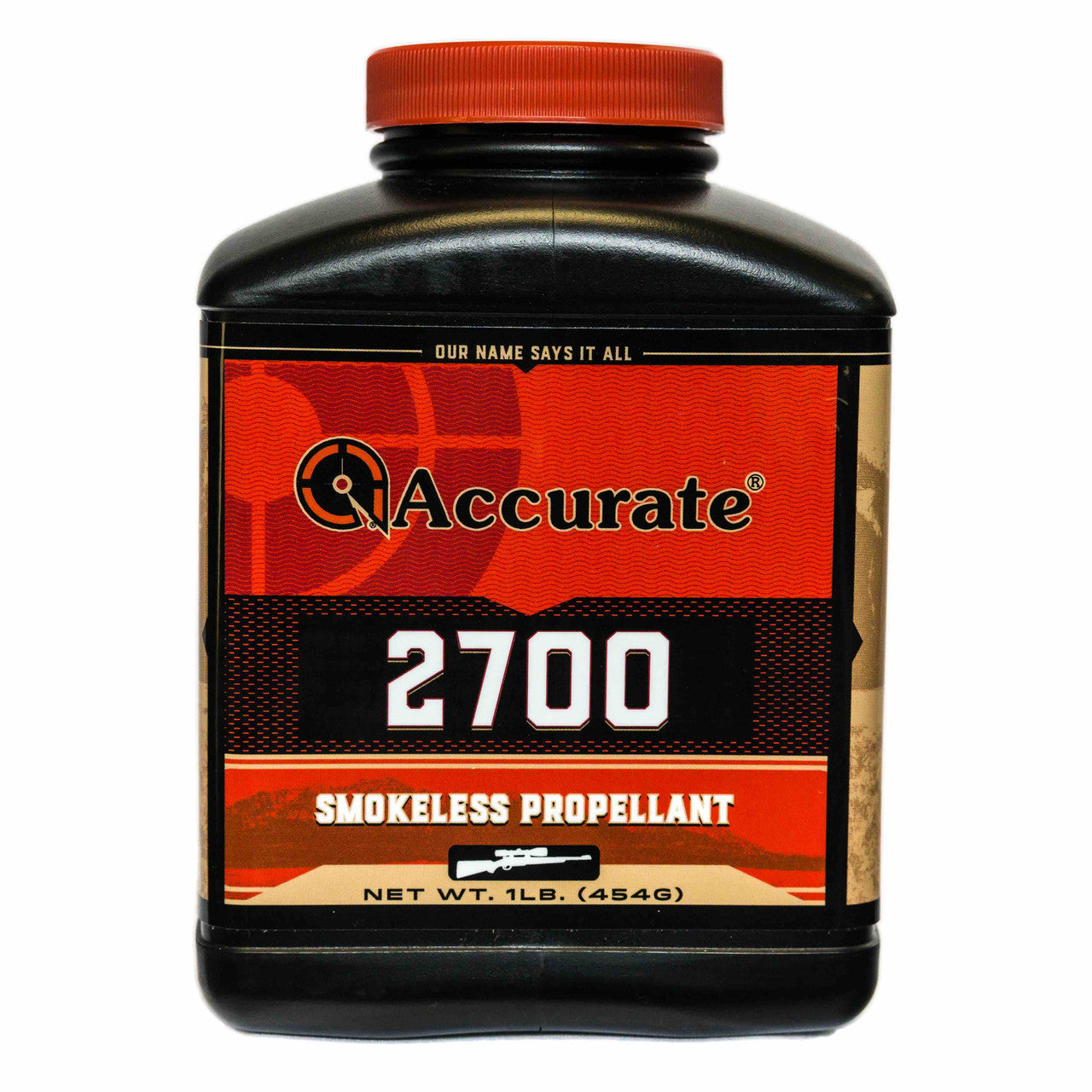 Accurate 2700 smokeless rifle powder 1 lb container
