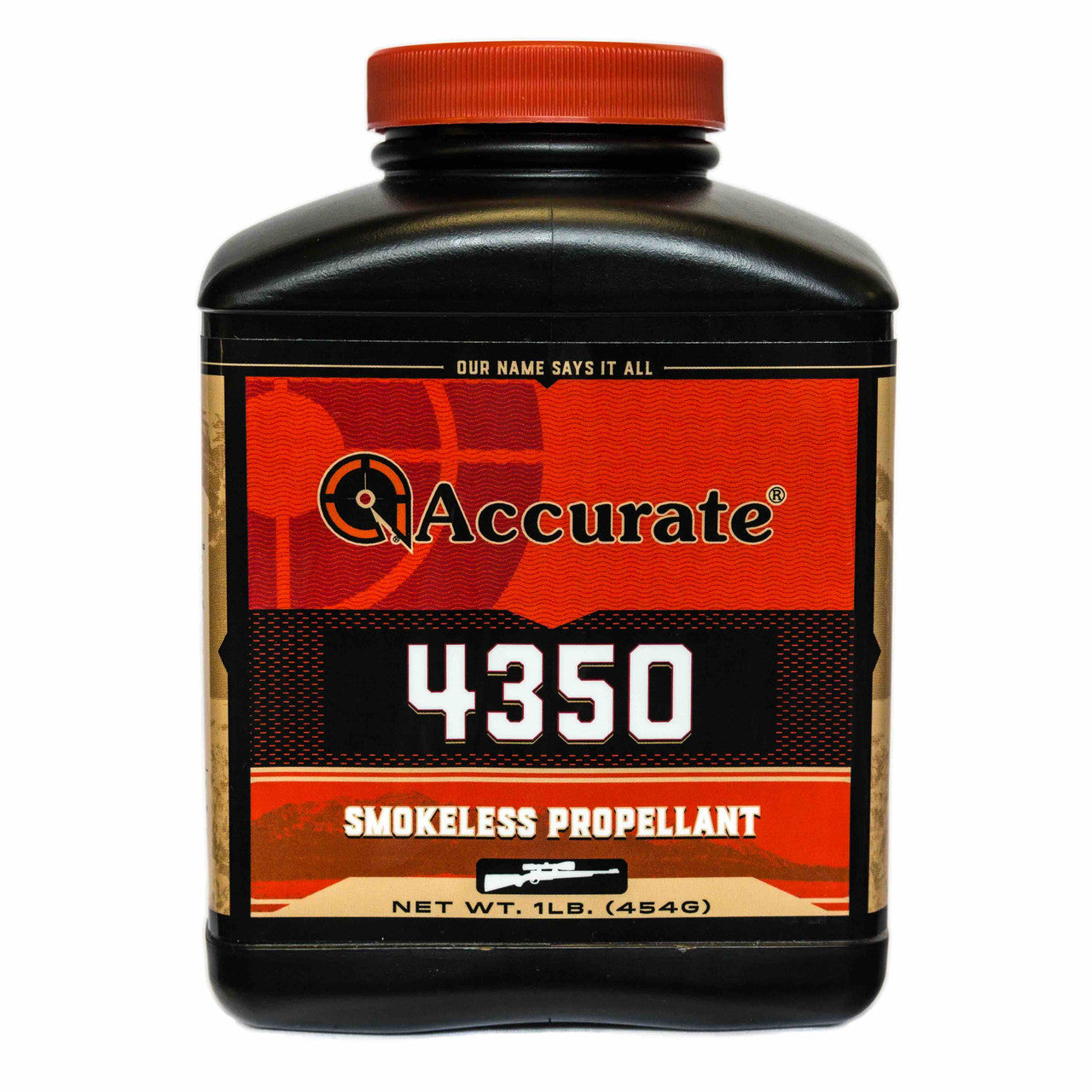 Accurate 4350 smokeless rifle powder 1 lb container
