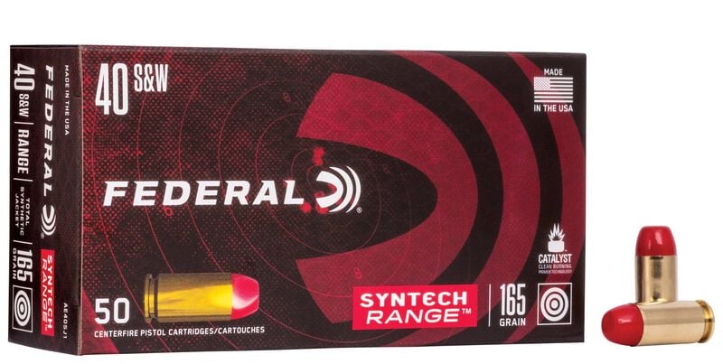 Federal American Eagle 40 S&W 165GR Total Synthetic Jacket