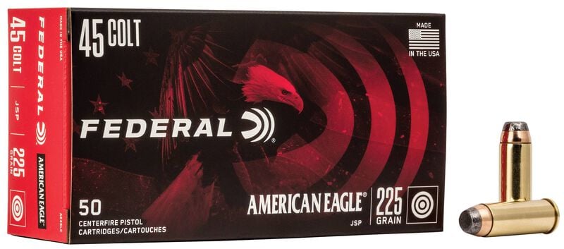Federal American Eagle 45 Colt 225GR Jacketed SP