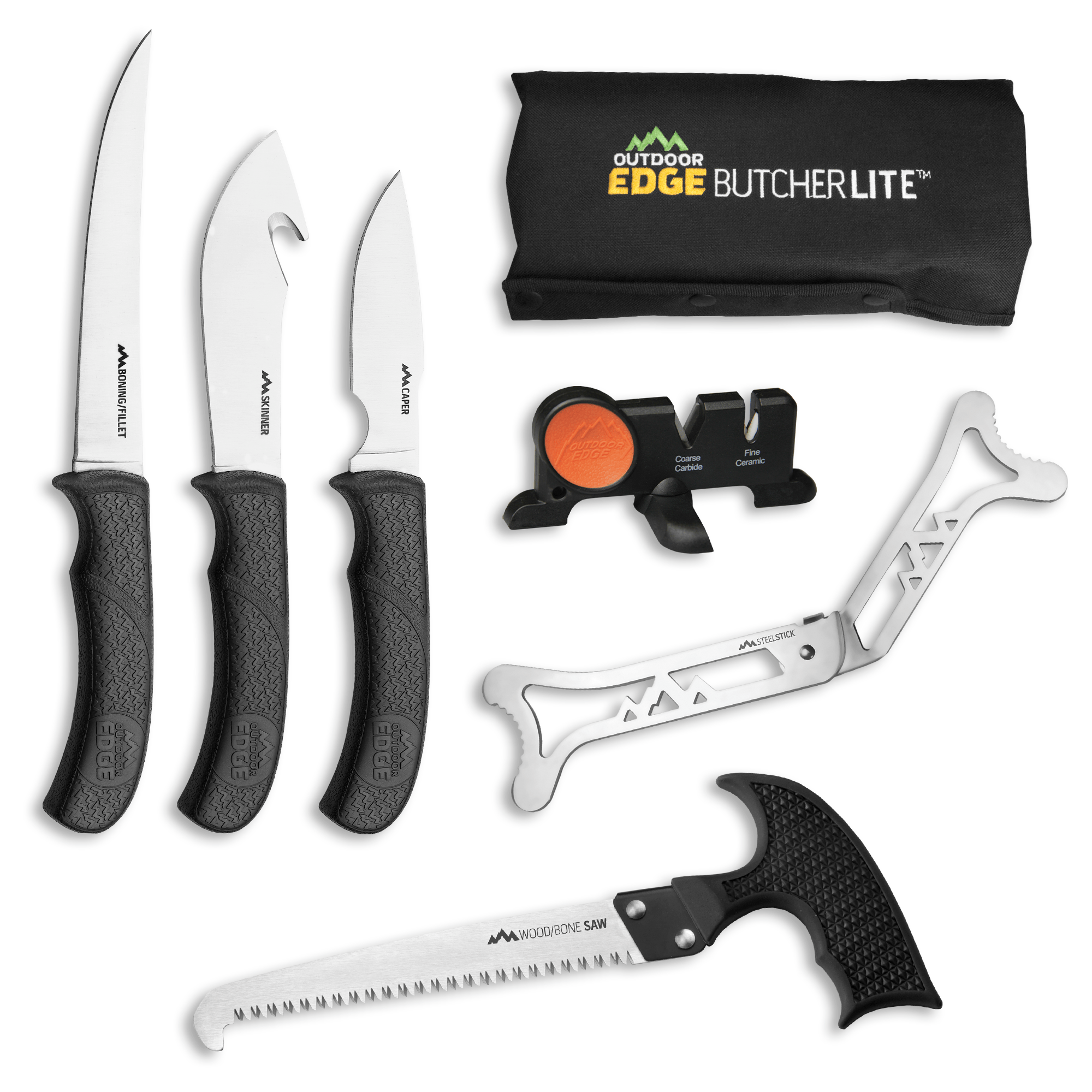 Outdoor Edge Butcher-Lite 8-Piece Game Processing Kit product image